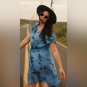 Anthropologie Cloth And Stone Shirt Dress